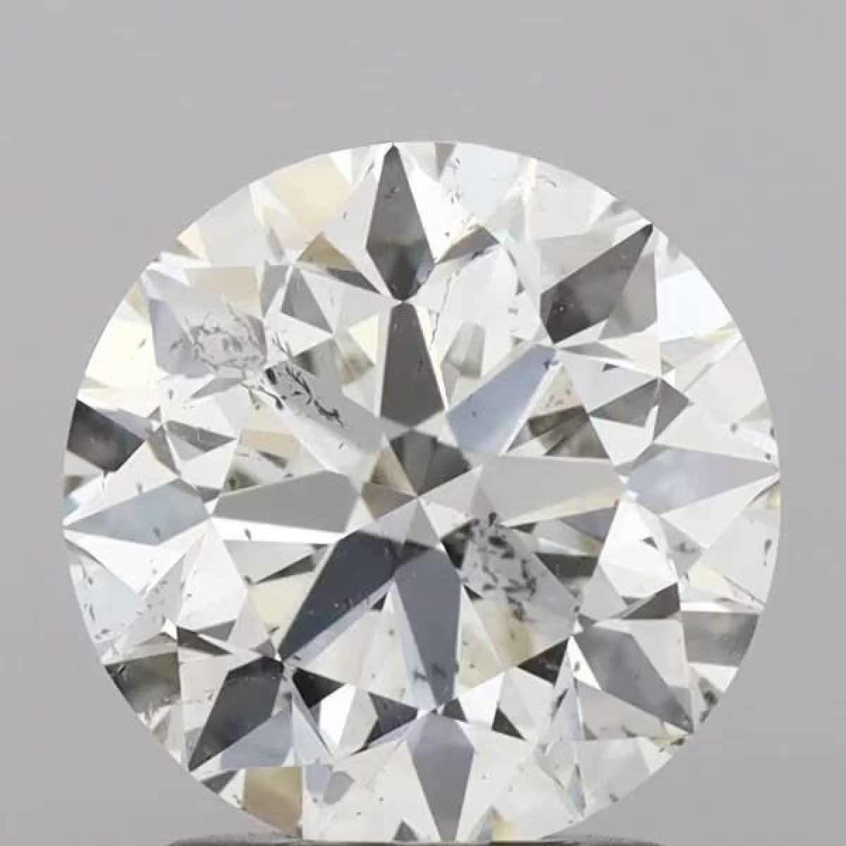 Certified Diamond HRD Carats 1.77 Color F Clarity SI1  EX  EX  EX Fluorescence FNT Brown No Green No Milky No EyeClean 100%