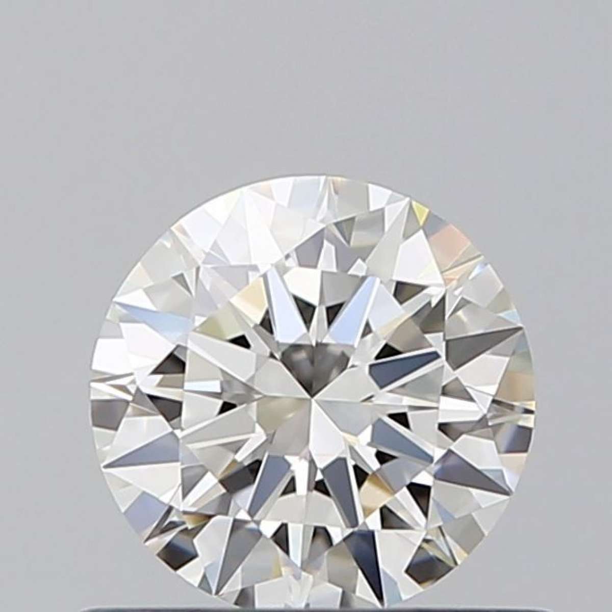 Certified Diamond GIA Carats 0.6 Color H Clarity VVS1  EX  EX  EX Fluorescence FNT Brown No Green No Milky No EyeClean 100%