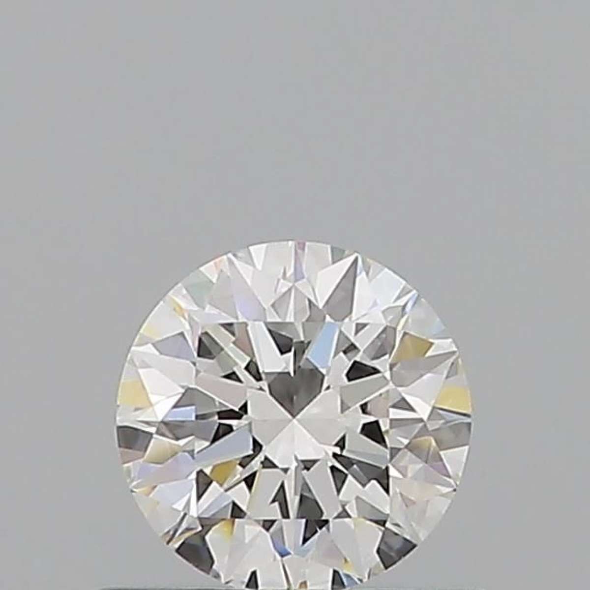 Certified Diamond GIA Carats 0.56 Color F Clarity VVS2  EX  EX  EX Fluorescence NON Brown No Milky No EyeClean 100%