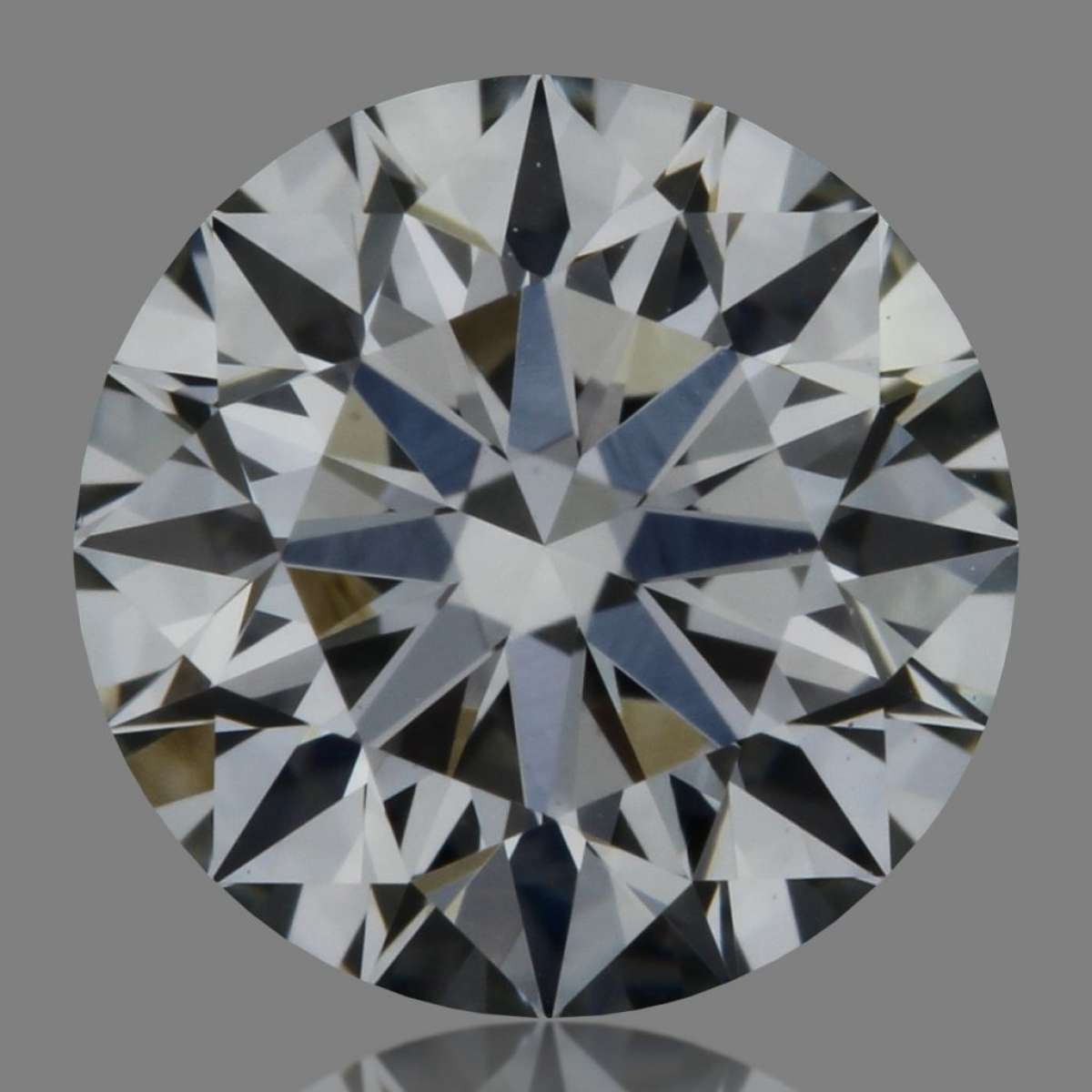 Certified Diamond GIA Carats 0.61 Color F Clarity VVS2  EX  EX  EX Fluorescence NON Brown No Green No Milky No EyeClean 100%