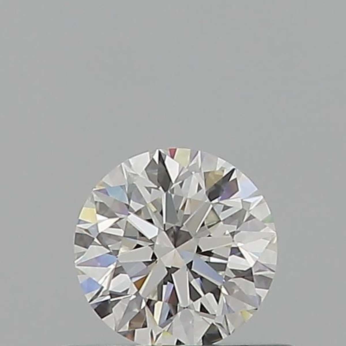 Certified Diamond GIA Carats 0.5 Color F Clarity VVS2  EX  EX  EX Fluorescence FNT Brown No Milky No EyeClean 100%