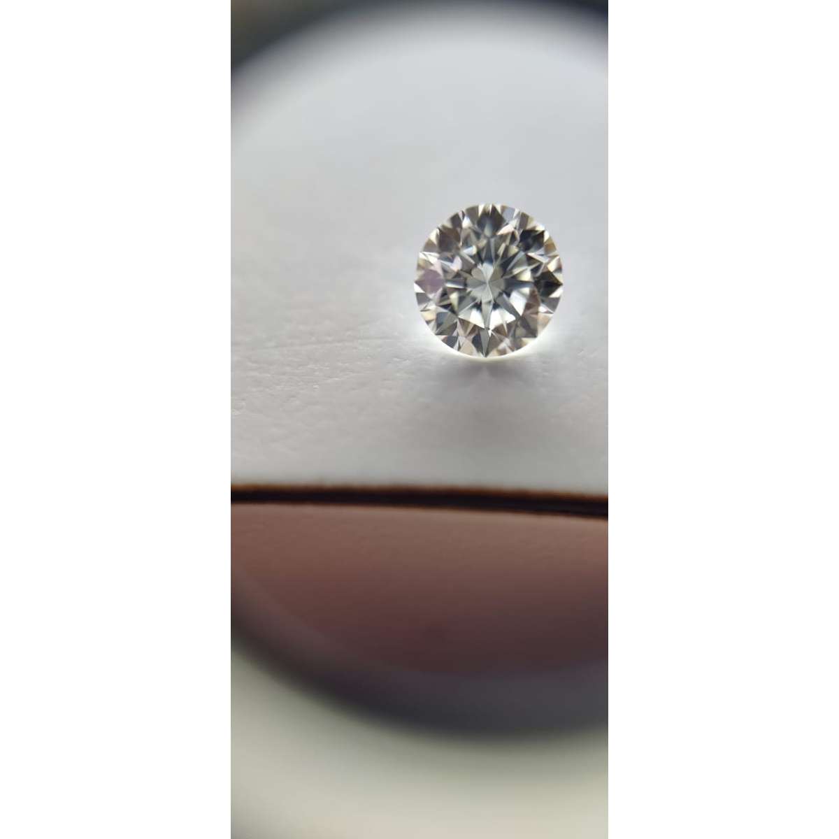 Certified Diamond IGI Carats 0.49 Color H Clarity SI1  EX  EX  EX Fluorescence NON Brown No Green No Milky No EyeClean 100%