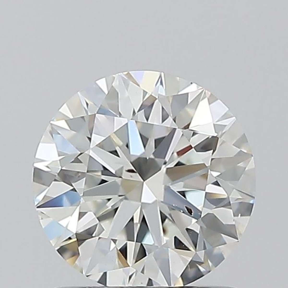 Certified Diamond GIA Carats 0.9 Color H Clarity SI1  EX  EX  EX Fluorescence FNT Brown No Green No Milky No EyeClean 100%