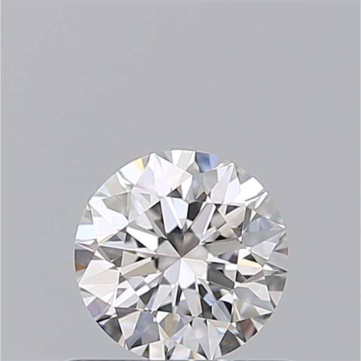 Certified Diamond GIA Carats 0.6 Color E Clarity VVS2  EX  EX  EX Fluorescence FNT Brown No Green No Milky No EyeClean 100%