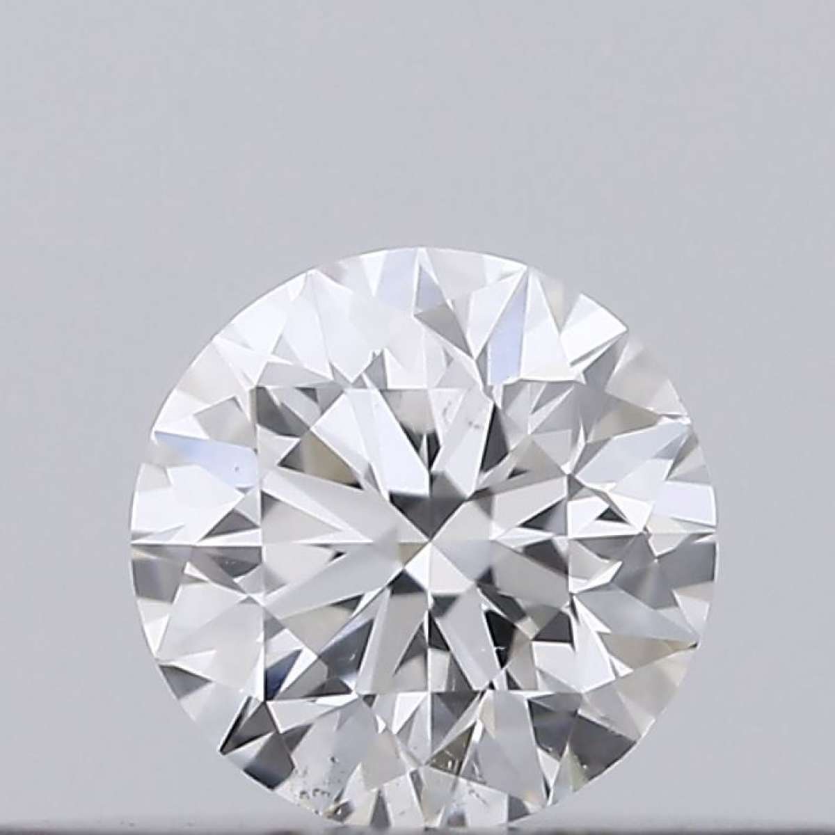 Certified Diamond GIA Carats 0.16 Color F Clarity SI1  EX  VG  EX Fluorescence NON Brown No Green No Milky No EyeClean 100%