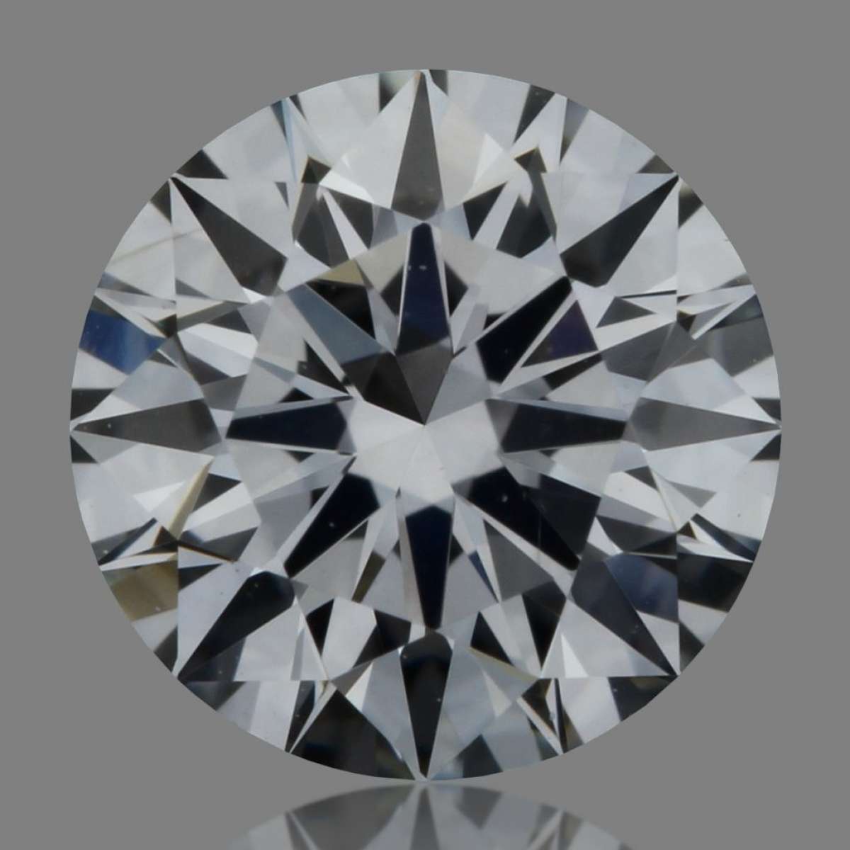 Certified Diamond GIA Carats 0.5 Color F Clarity VVS1  EX  EX  EX Fluorescence FNT Brown No Green No Milky No EyeClean 100%