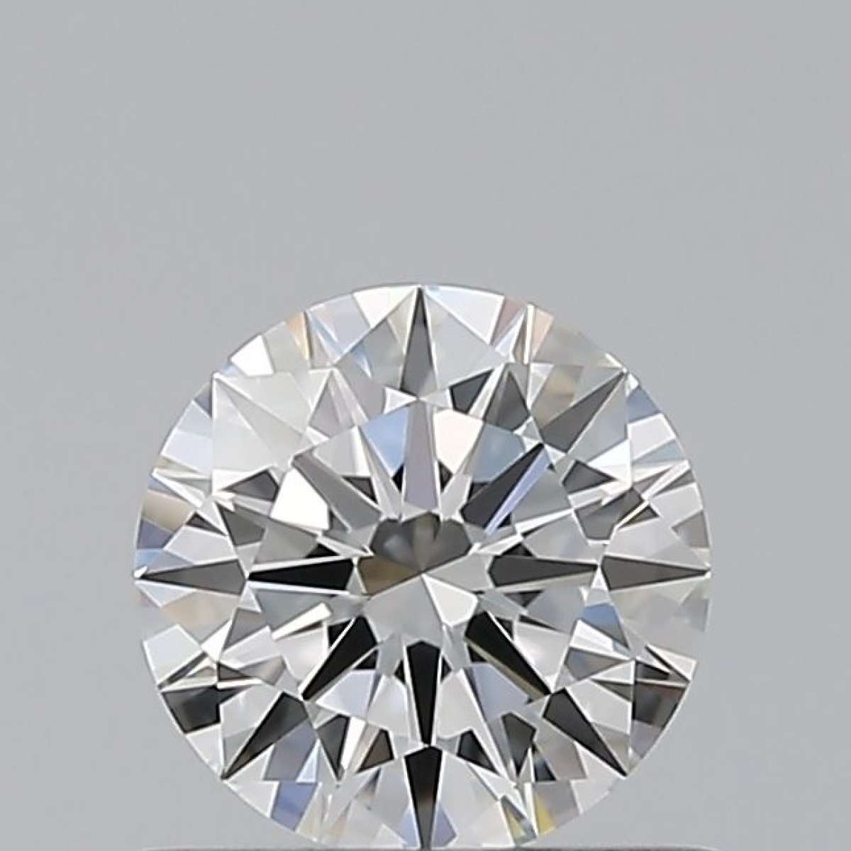 Certified Diamond GIA Carats 0.5 Color F Clarity VVS2  EX  EX  EX Fluorescence FNT Brown No Green No Milky No EyeClean 100%