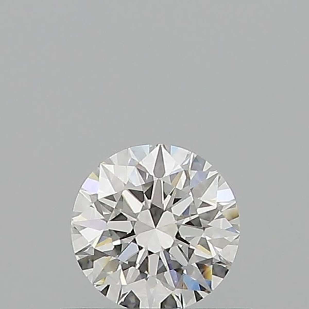 Certified Diamond GIA Carats 0.53 Color F Clarity VVS2  EX  EX  EX Fluorescence NON Brown No Milky No EyeClean 100%