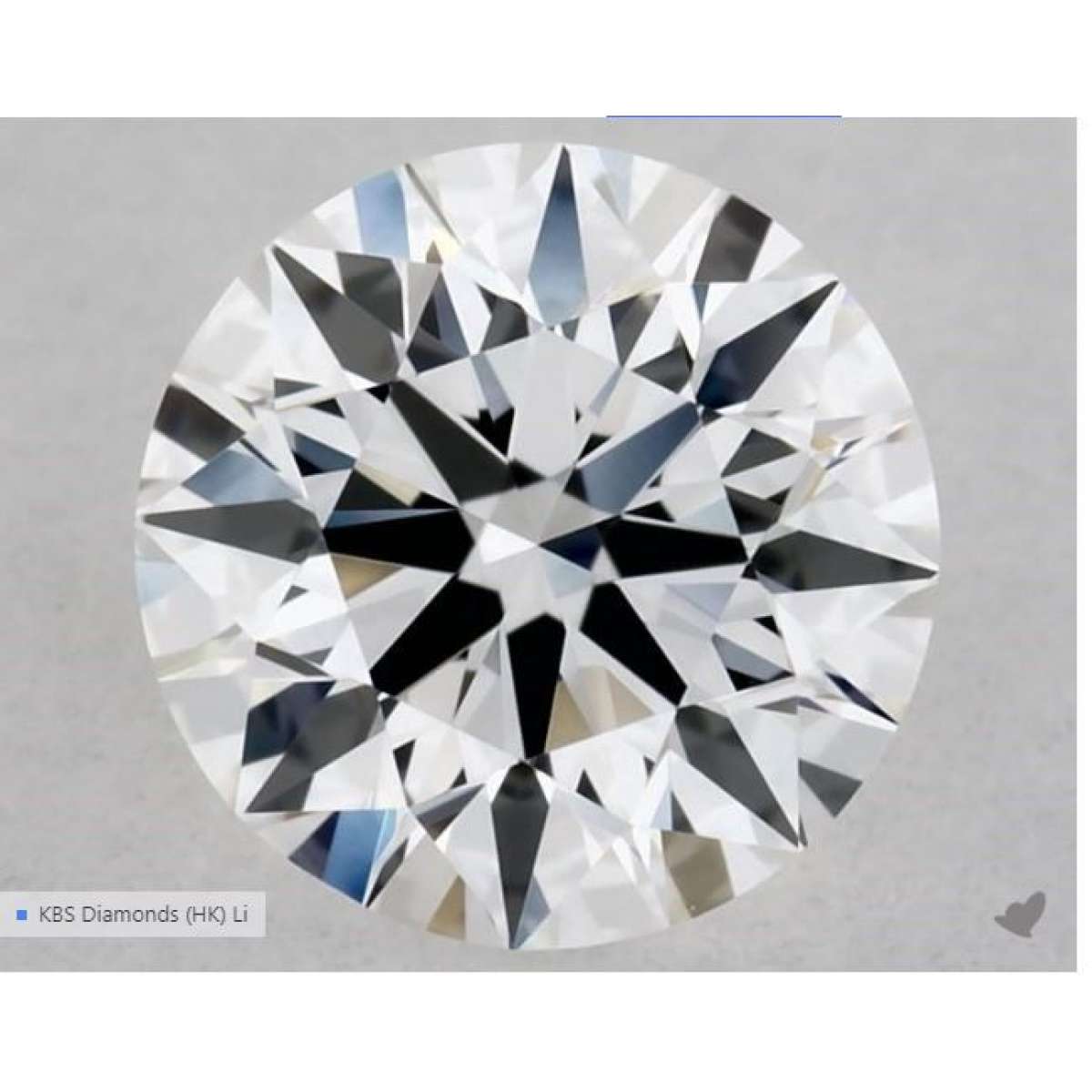 Certified Diamond GIA Carats 0.5 Color E Clarity VVS2  EX  EX  VG Fluorescence NON Brown No Green No Milky No EyeClean 100%