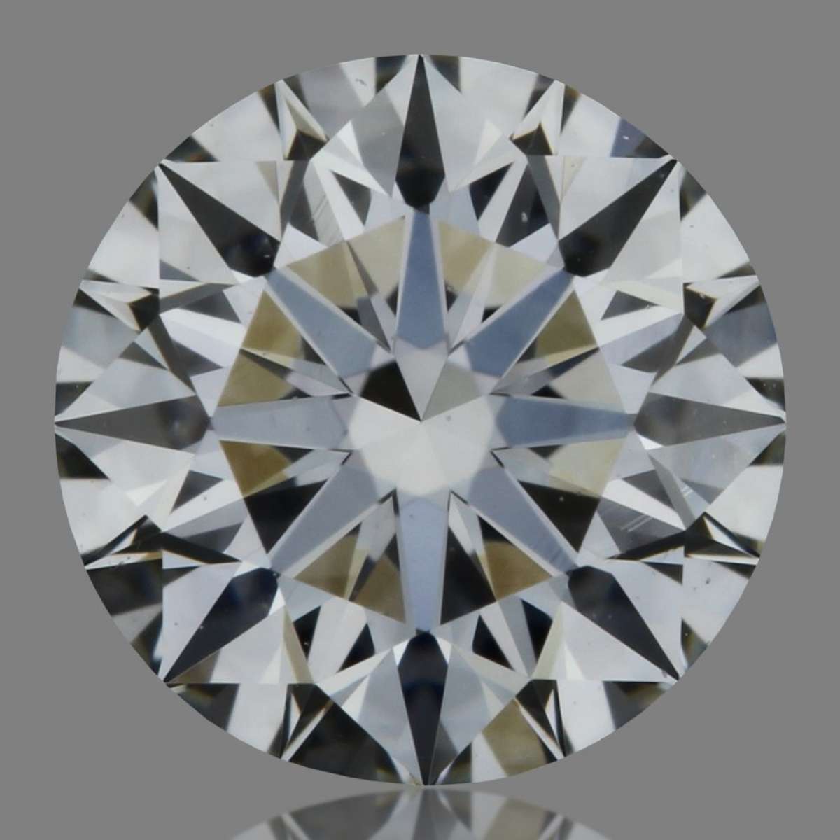 Certified Diamond GIA Carats 0.61 Color F Clarity VVS2  EX  EX  EX Fluorescence NON Brown No Green No Milky No EyeClean 100%