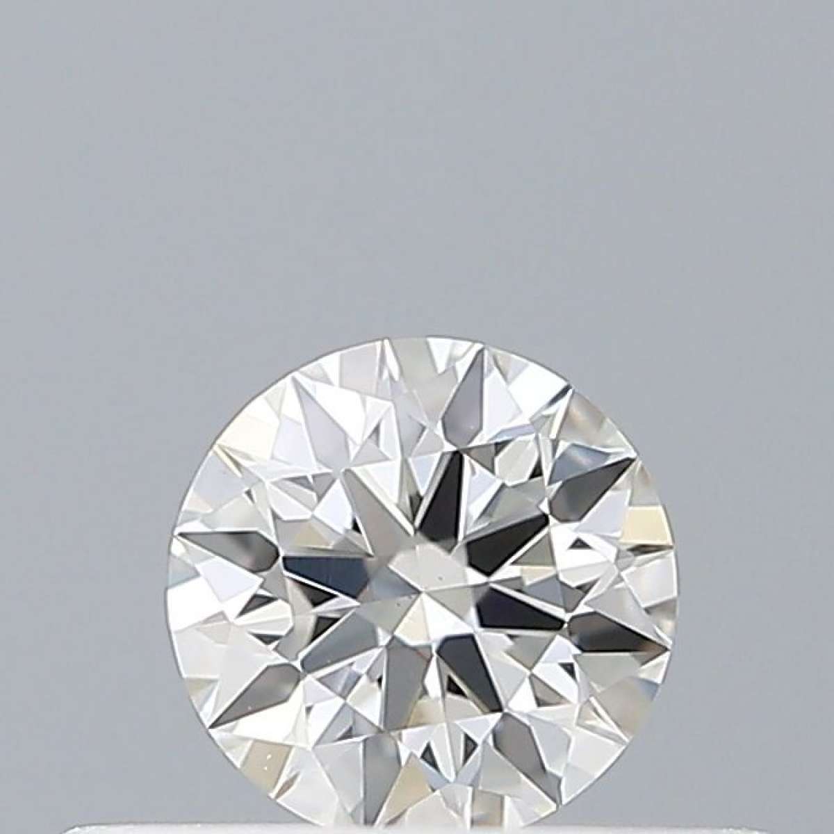 Certified Diamond GIA Carats 0.23 Color F Clarity VVS2  EX  EX  EX Fluorescence NON Brown No Green No Milky No EyeClean 100%