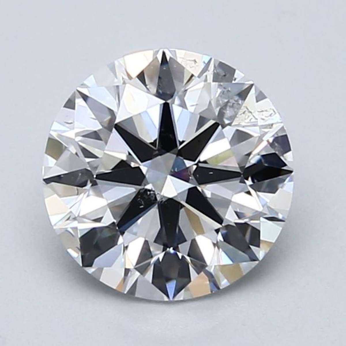 Certified Diamond GIA Carats 1.8 Color E Clarity SI1  EX  EX  EX Fluorescence NON Brown No Green No Milky No EyeClean 100%