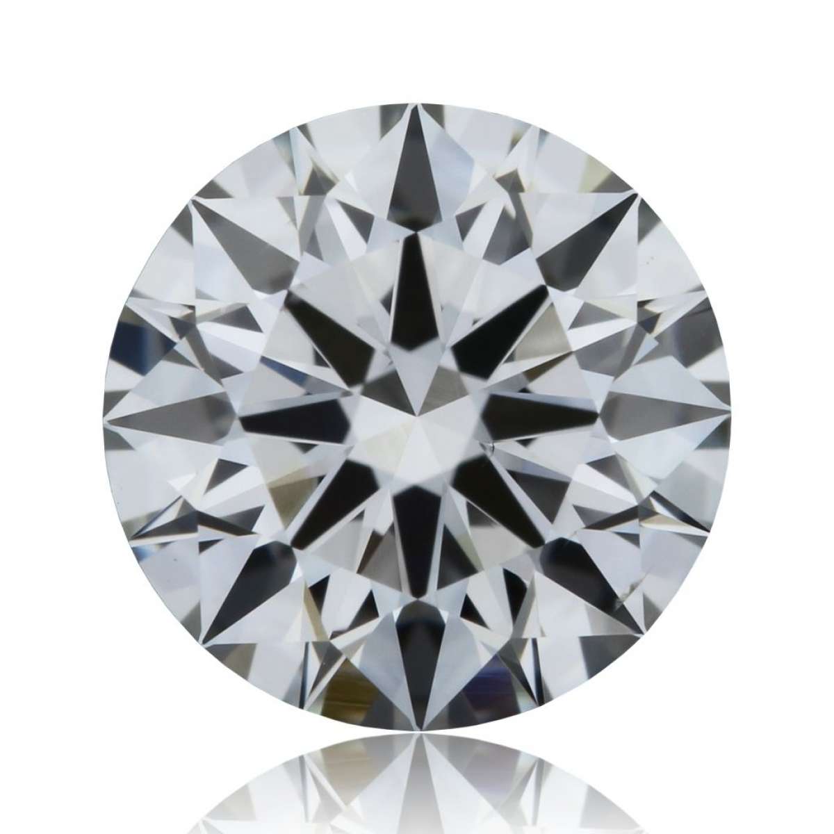 Certified Diamond GIA Carats 0.6 Color H Clarity VS2  EX  EX  EX Fluorescence NON Brown No Green No Milky No EyeClean 100%