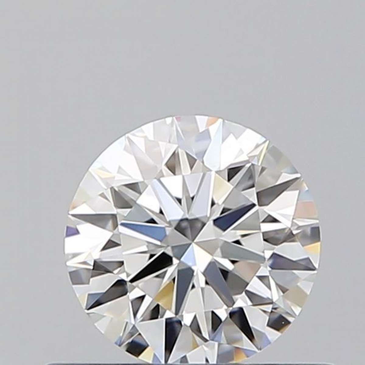 Certified Diamond GIA Carats 0.5 Color F Clarity VVS2  EX  EX  EX Fluorescence FNT Brown No Green No Milky No EyeClean 100%