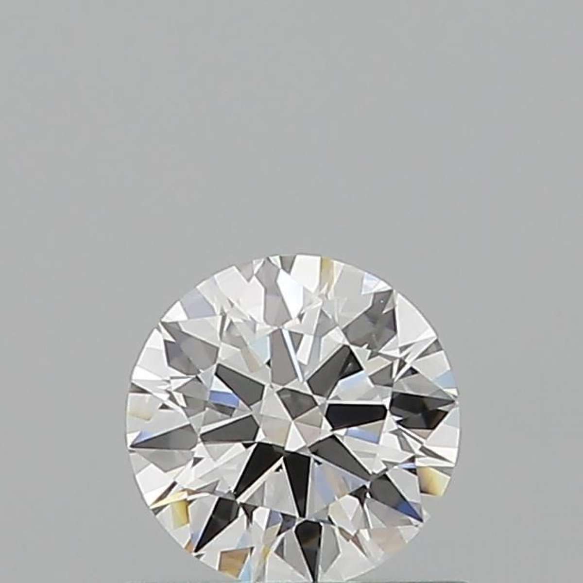 Certified Diamond GIA Carats 0.6 Color F Clarity VVS2  EX  EX  EX Fluorescence NON Brown No Milky No EyeClean 100%