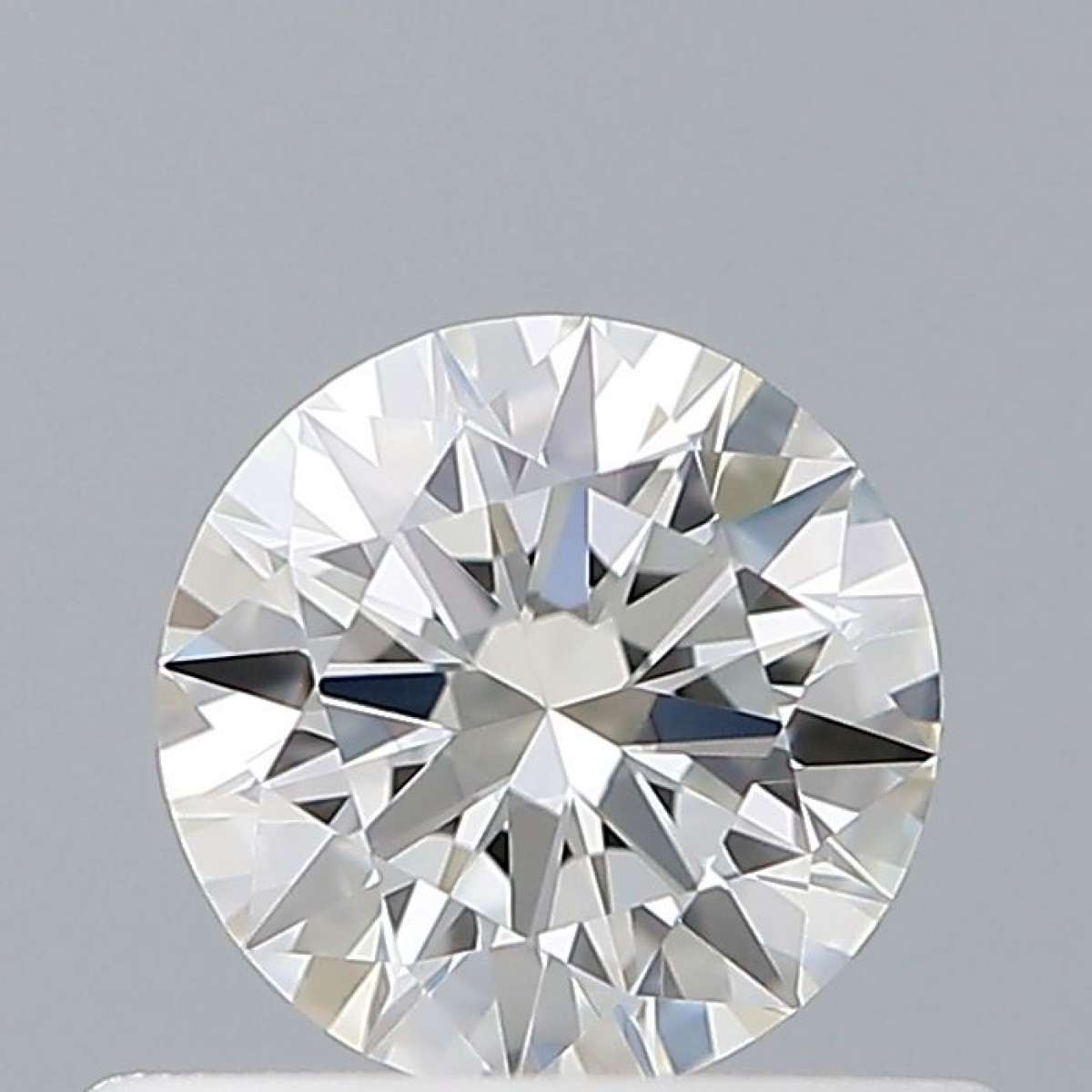 Certified Diamond GIA Carats 0.4 Color H Clarity IF  EX  EX  EX Fluorescence FNT Brown No Green No Milky No EyeClean 100%