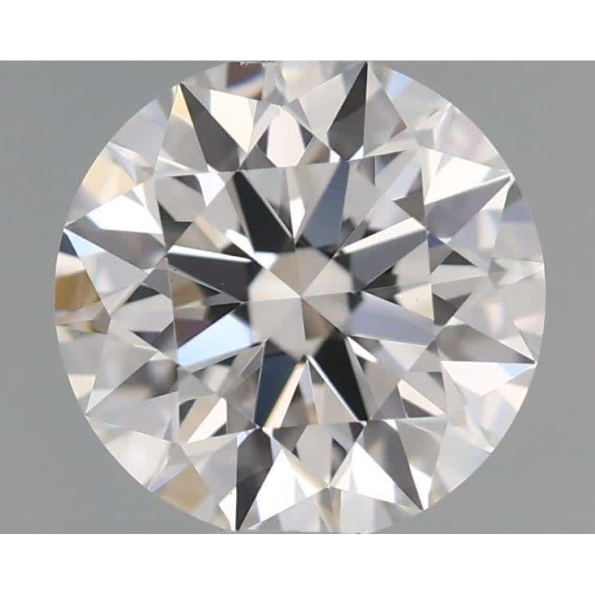 Certified Diamond GIA Carats 0.6 Color F Clarity VVS2  EX  EX  EX Fluorescence NON Brown No Green No Milky No EyeClean 100%