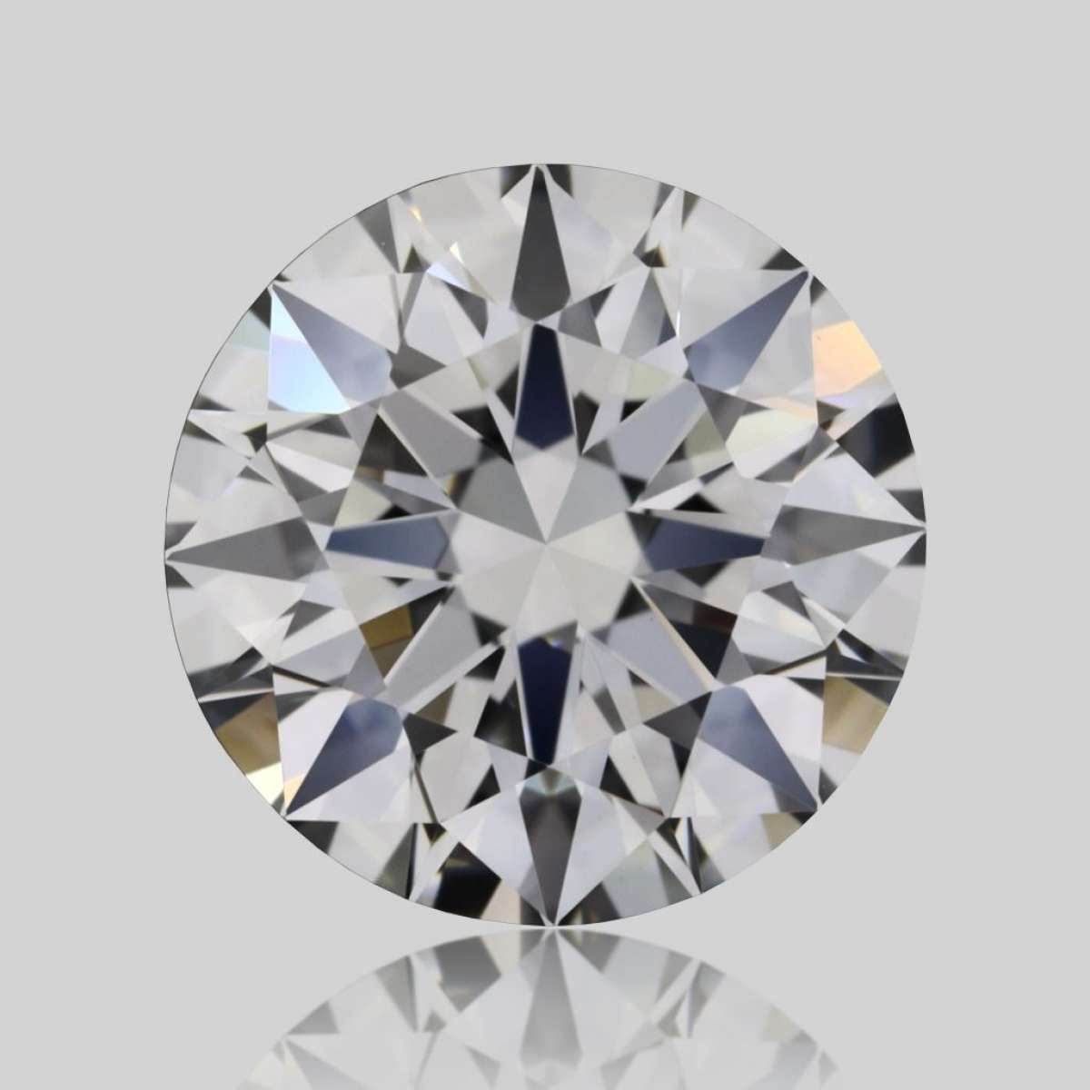 Certified Diamond GIA Carats 1.05 Color F Clarity VVS2  EX  EX  EX Fluorescence NON Brown No Green No Milky No EyeClean 100%