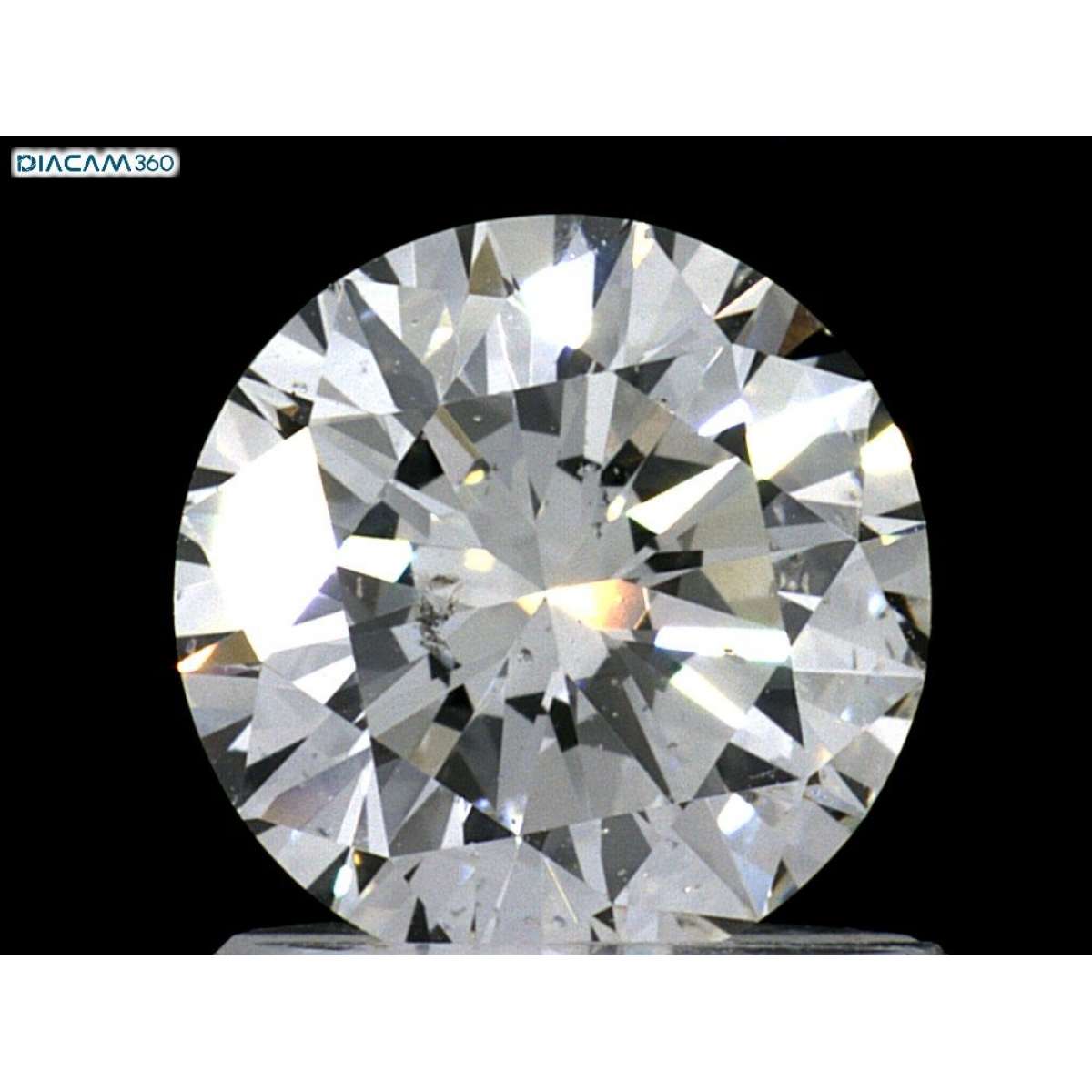 Certified Diamond GIA Carats 1.04 Color H Clarity SI1  EX  EX  EX Fluorescence FNT Brown No Green No Milky No EyeClean 100%