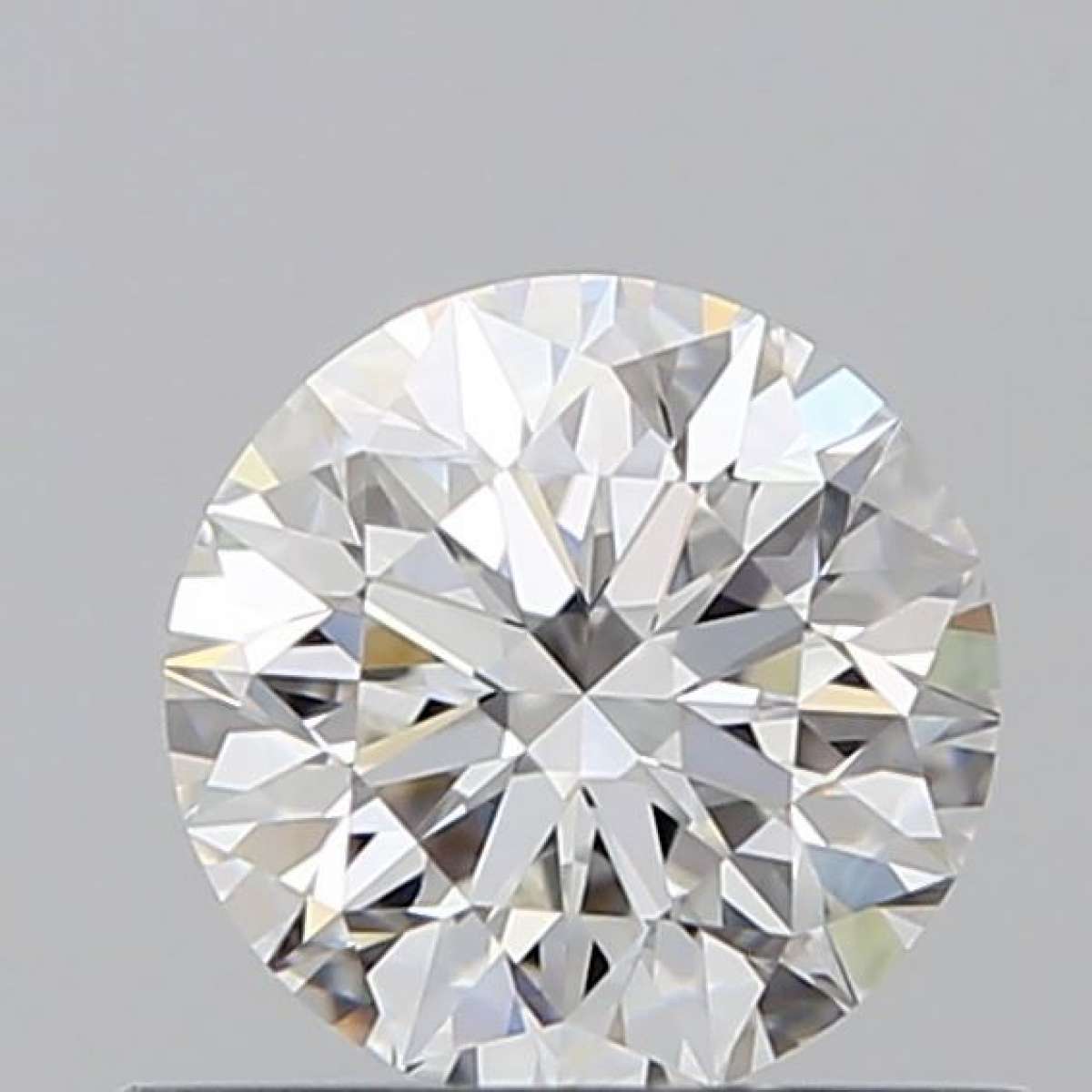 Certified Diamond GIA Carats 0.57 Color E Clarity VVS1  EX  EX  EX Fluorescence FNT Brown No Green No Milky No EyeClean 100%