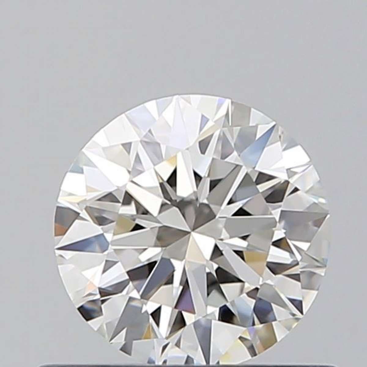 Certified Diamond GIA Carats 0.6 Color G Clarity VVS1  EX  EX  EX Fluorescence FNT Brown No Green No Milky No EyeClean 100%