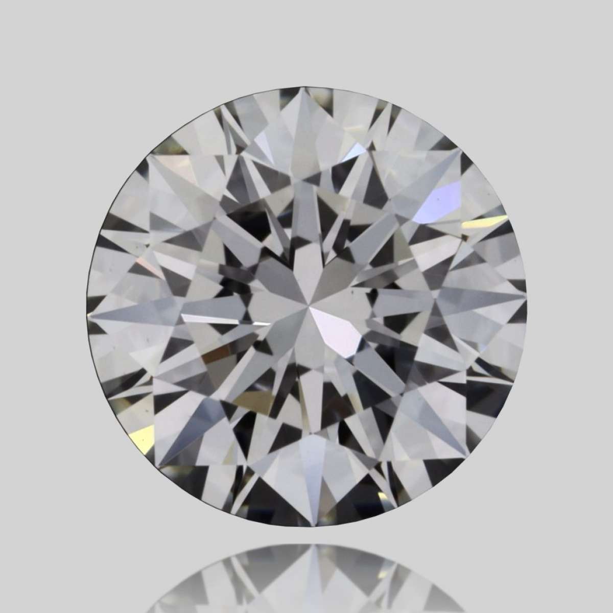 Certified Diamond GIA Carats 0.54 Color G Clarity VVS2  EX  EX  EX Fluorescence NON Brown No Green No Milky No EyeClean 100%