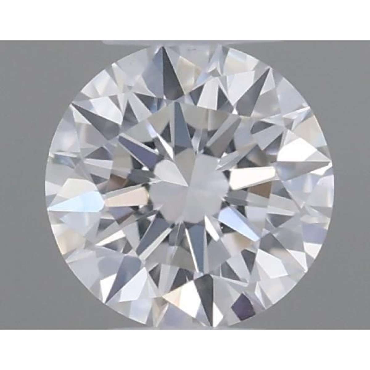 Certified Diamond GIA Carats 0.19 Color D Clarity VVS2  EX  VG  EX Fluorescence FNT Brown No Green No Milky No EyeClean 100%