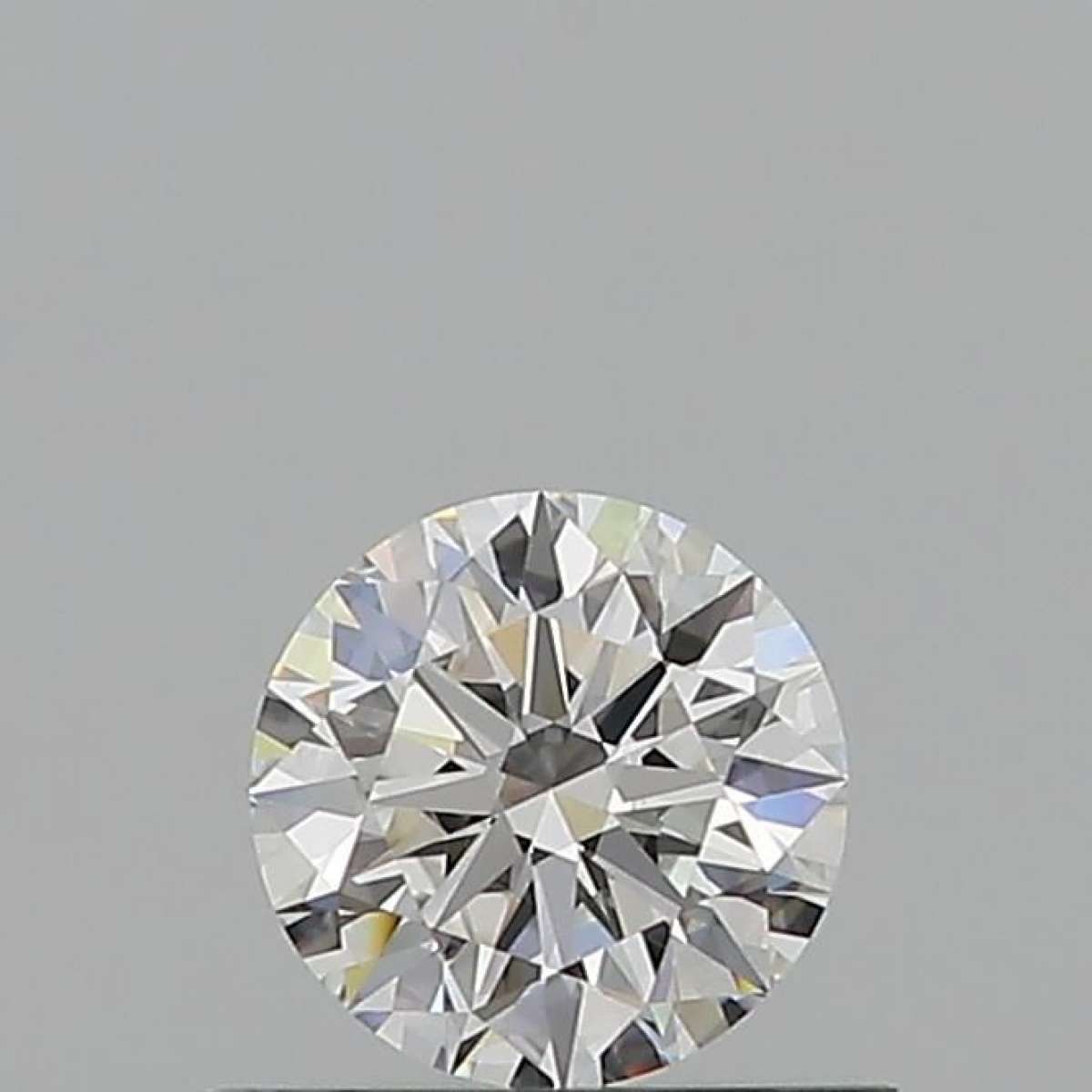 Certified Diamond GIA Carats 0.53 Color E Clarity VVS2  EX  EX  EX Fluorescence FNT Brown No Green No Milky No EyeClean 100%