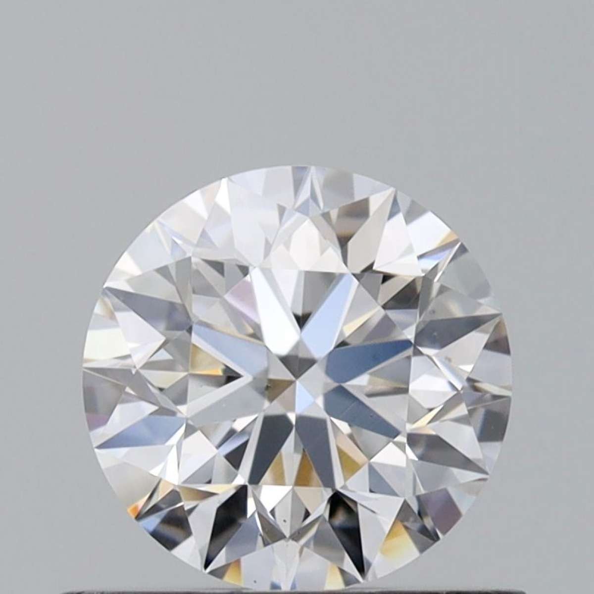 Certified Diamond GIA Carats 0.61 Color F Clarity VS2  EX  EX  EX Fluorescence NON Brown No Green No Milky No EyeClean 100%