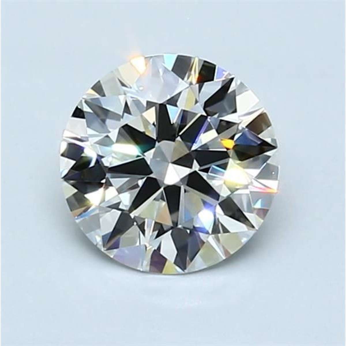 Certified Diamond GIA Carats 1.18 Color F Clarity VVS1  EX  EX  EX Fluorescence NON Brown No Green No Milky No EyeClean 100%