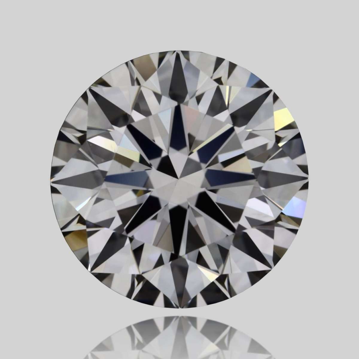 Certified Diamond GIA Carats 1.5 Color H Clarity VS2  EX  EX  EX Fluorescence FNT Brown No Green No Milky No EyeClean 100%