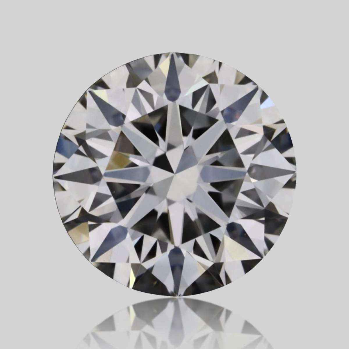 Certified Diamond GIA Carats 0.51 Color F Clarity VVS2  EX  EX  EX Fluorescence FNT Brown No Green No Milky No EyeClean 100%