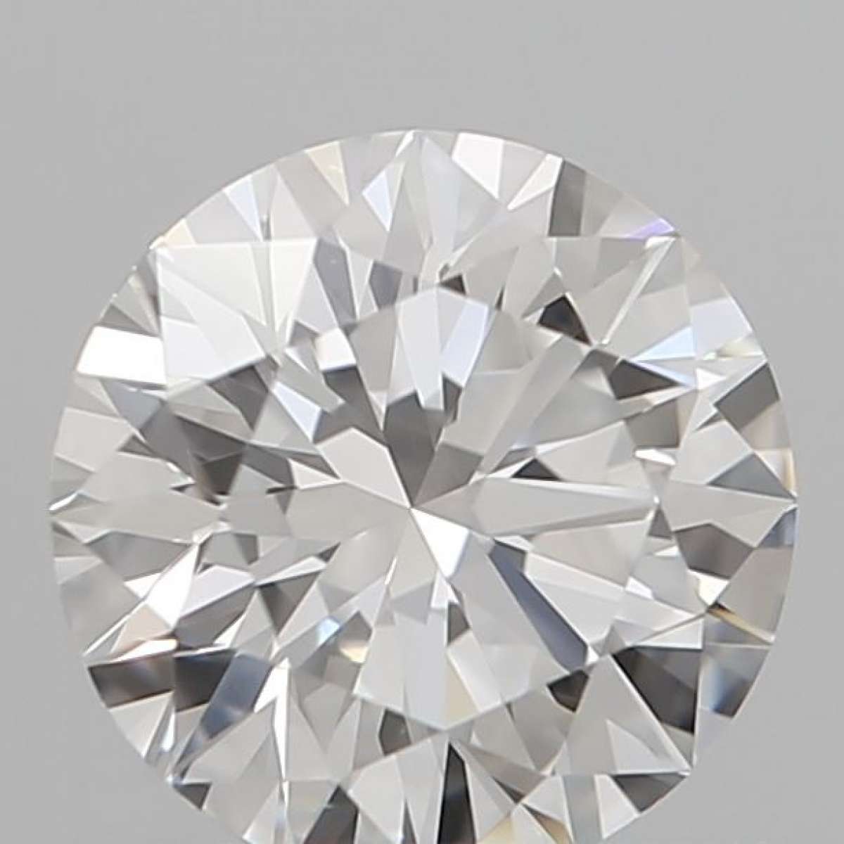 Certified Diamond GIA Carats 0.54 Color F Clarity VVS2  EX  EX  EX Fluorescence NON Brown No Green No Milky No EyeClean 100%