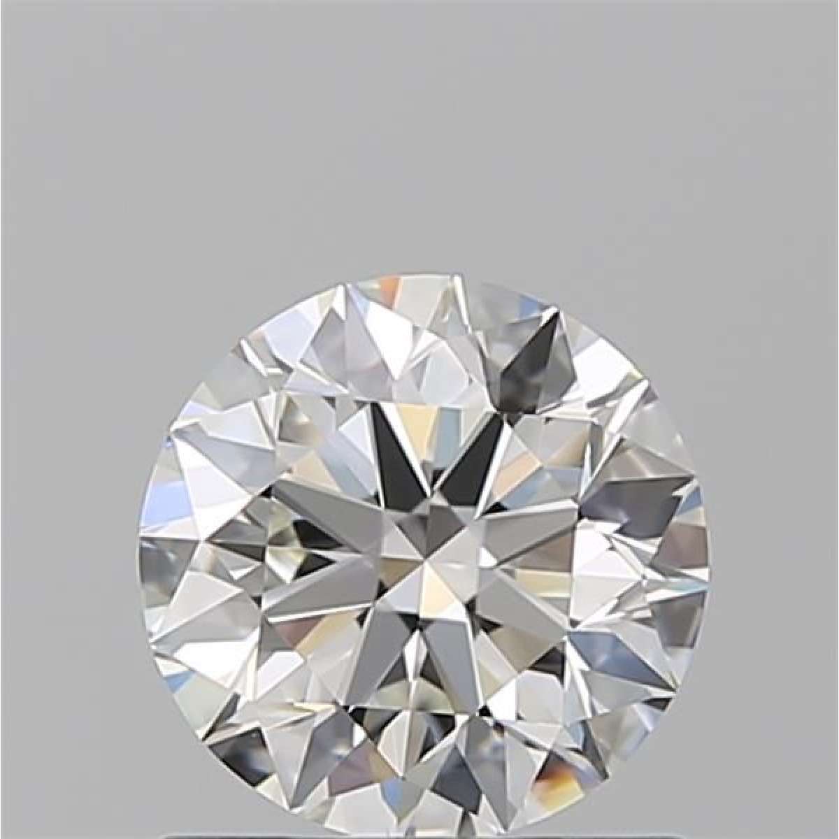 Certified Diamond GIA Carats 1.01 Color H Clarity VVS2  EX  EX  EX Fluorescence NON Brown No Milky No EyeClean 100%