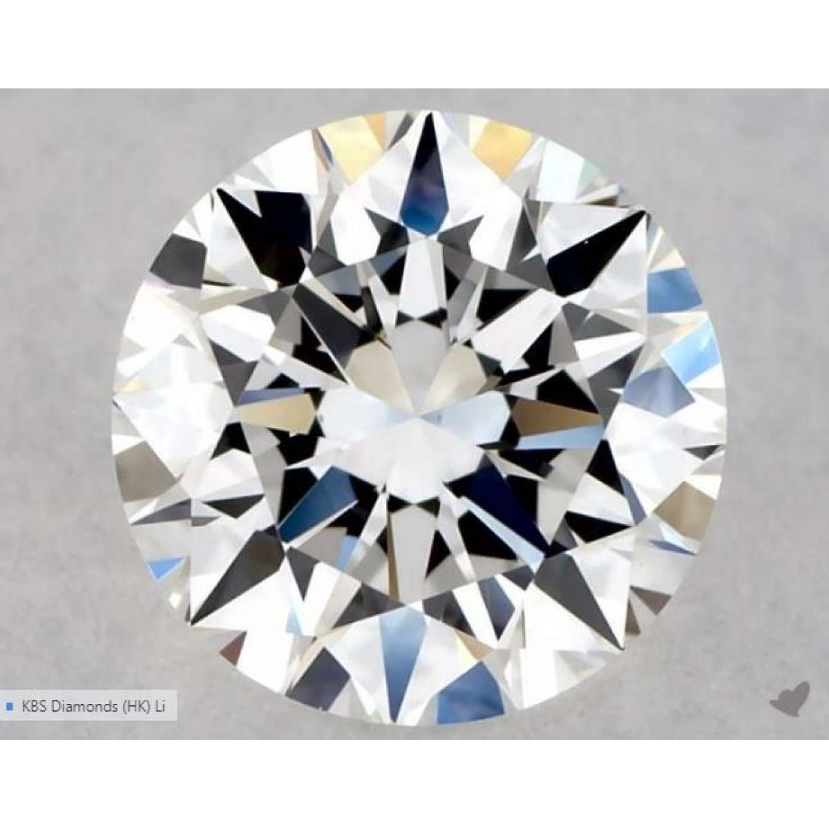 Certified Diamond GIA Carats 0.5 Color E Clarity VS1  EX  EX  EX Fluorescence NON Brown No Green No Milky No EyeClean 100%