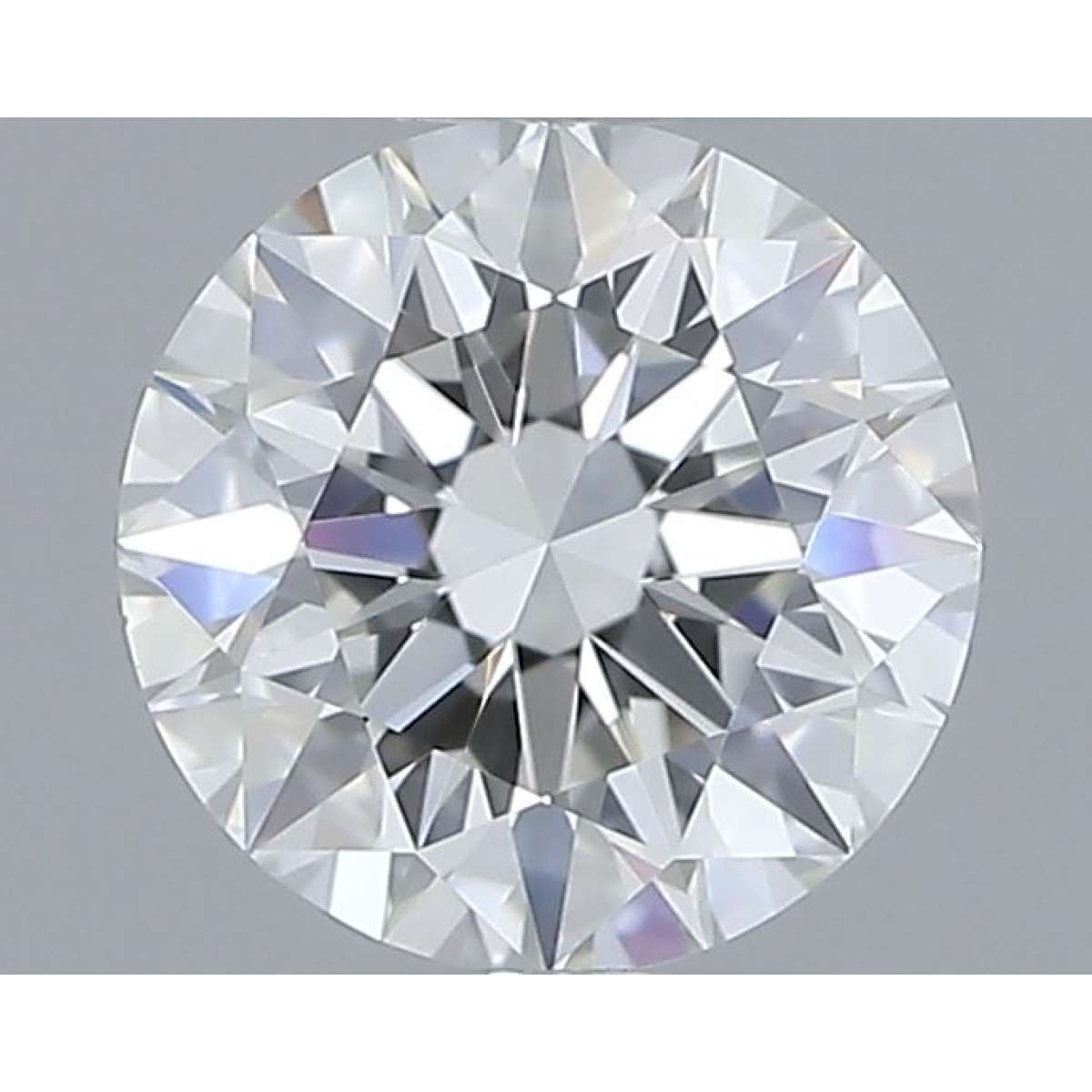 Certified Diamond IGI Carats 0.5 Color H Clarity VVS1  EX  EX  EX Fluorescence FNT Brown No Green No Milky No EyeClean 100%