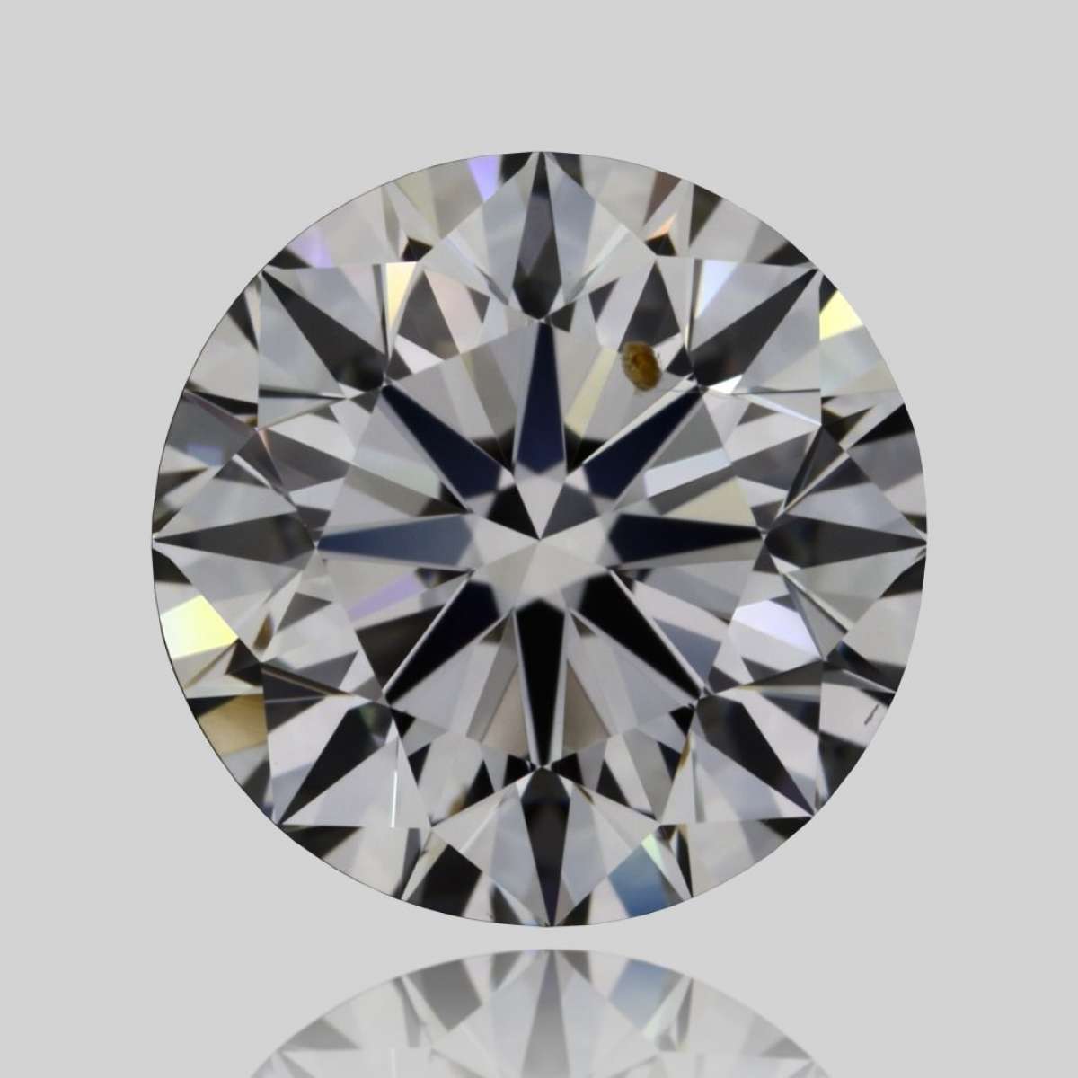 Certified Diamond GIA Carats 1.51 Color H Clarity VS1  EX  EX  EX Fluorescence FNT Brown No Green No Milky No EyeClean 100%