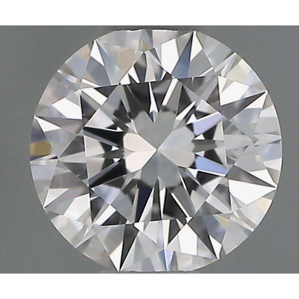 Certified Diamond GIA Carats 0.5 Color F Clarity VVS1  EX  EX  EX Fluorescence FNT Brown No Green No Milky No EyeClean 100%