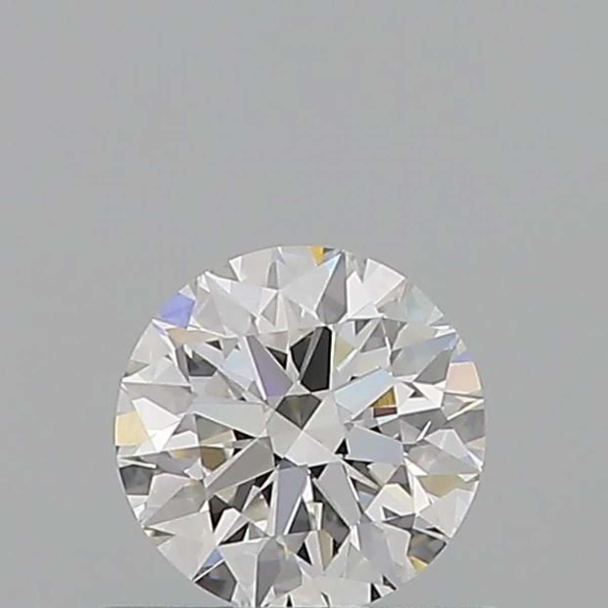 Certified Diamond GIA Carats 0.6 Color F Clarity VVS1  EX  EX  EX Fluorescence NON Brown No Milky No EyeClean 100%