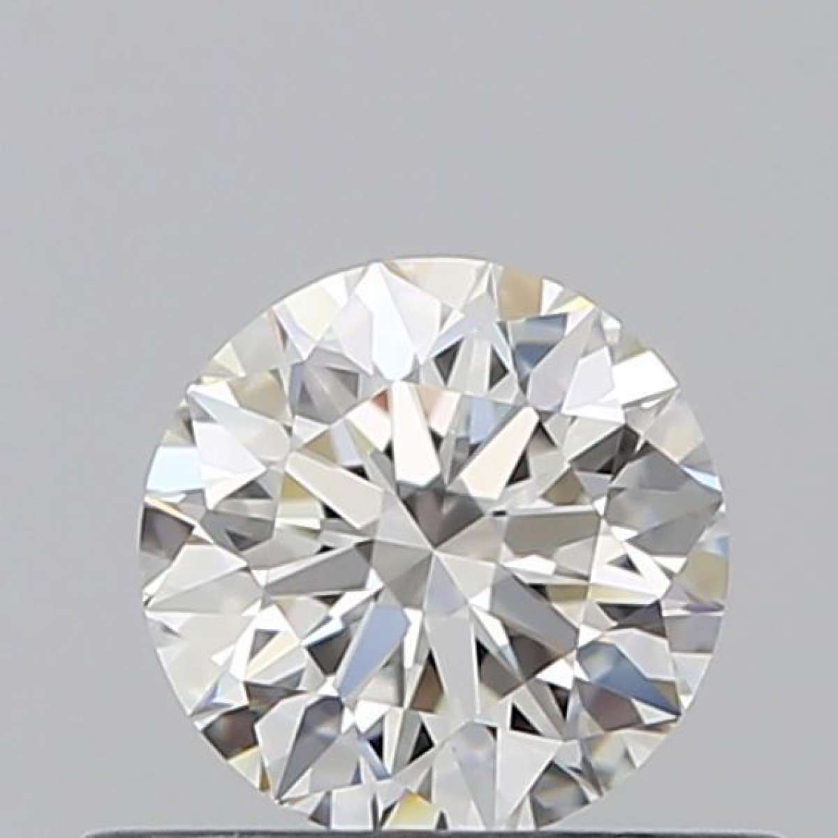 Certified Diamond GIA Carats 0.46 Color F Clarity VVS2  EX  EX  EX Fluorescence NON Brown No Green No Milky No EyeClean 100%