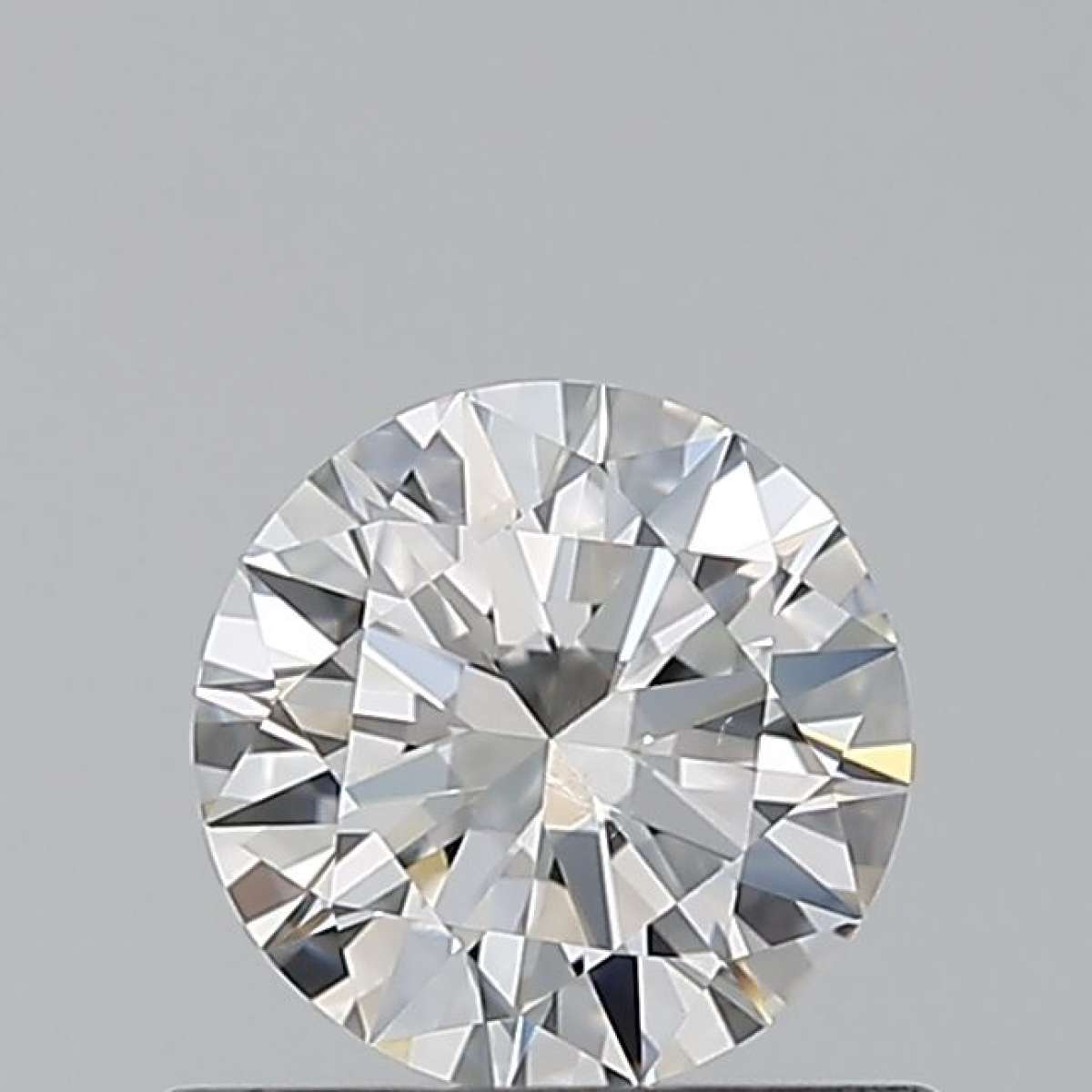 Certified Diamond GIA Carats 0.45 Color F Clarity VS2  EX  EX  EX Fluorescence NON Brown No Green No Milky No EyeClean 100%