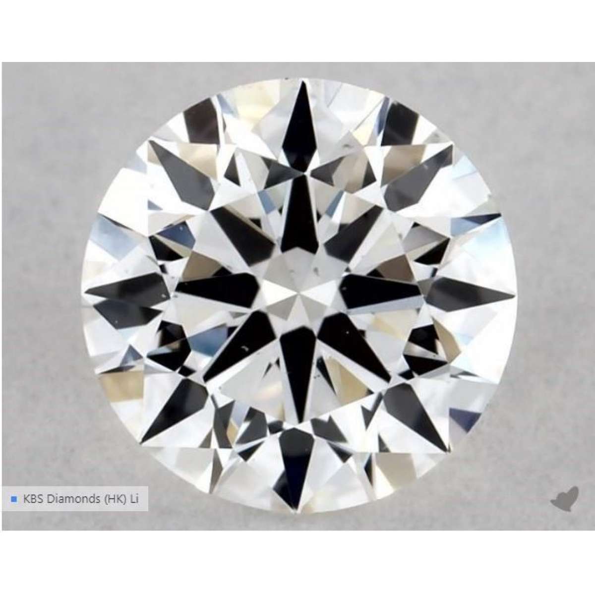 Certified Diamond GIA Carats 0.51 Color E Clarity VS1  EX  EX  EX Fluorescence FNT Brown No Green No Milky No EyeClean 100%