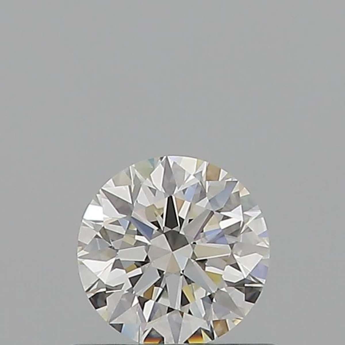 Certified Diamond GIA Carats 0.61 Color H Clarity VVS2  EX  EX  EX Fluorescence FNT Brown No Milky No EyeClean 100%