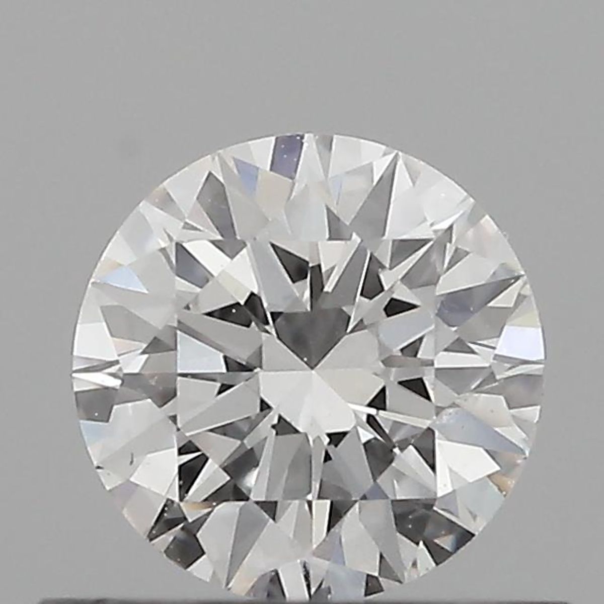 Certified Diamond GIA Carats 0.53 Color F Clarity VVS2  EX  VG  EX Fluorescence NON Brown No Green No Milky No EyeClean 100%