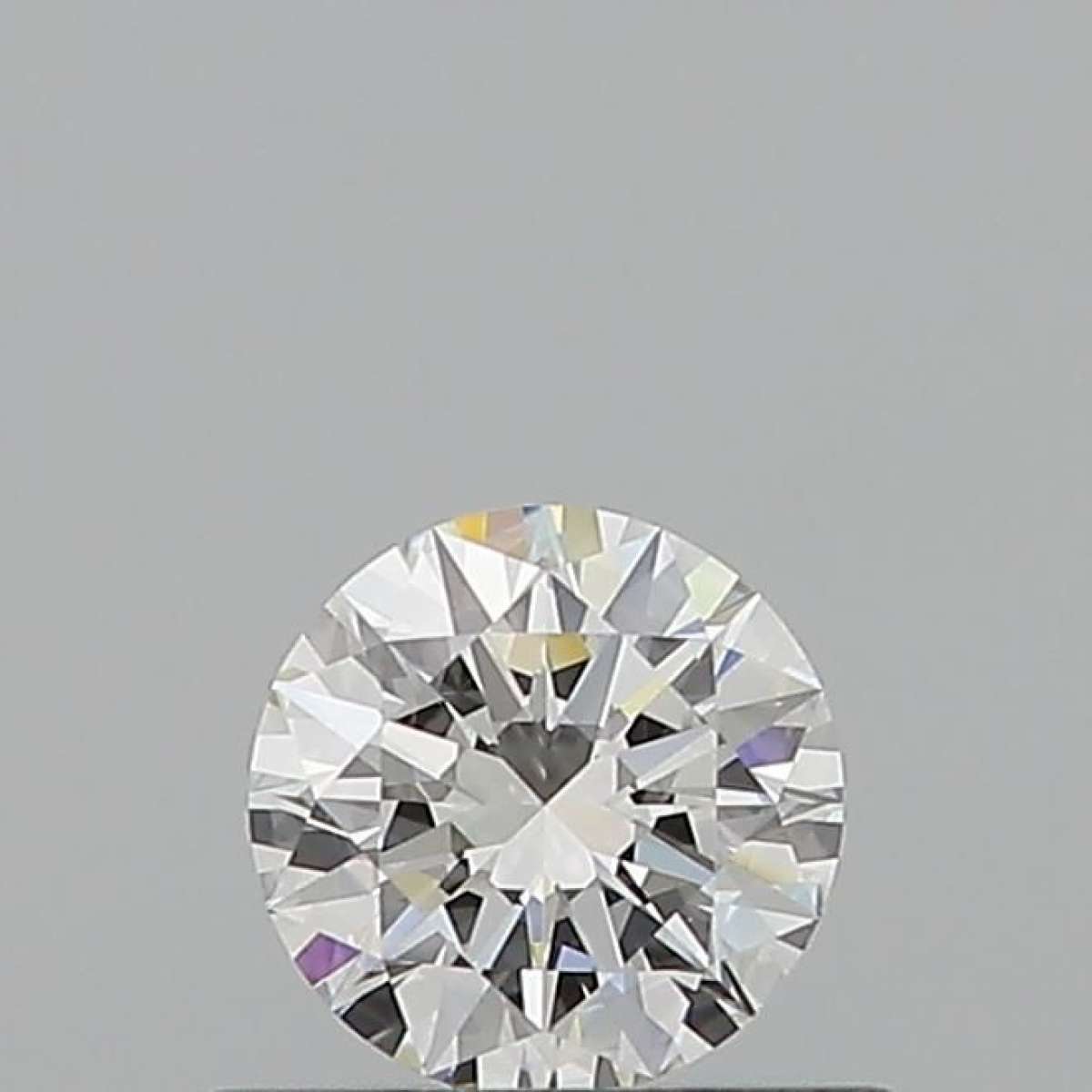 Certified Diamond GIA Carats 0.51 Color F Clarity VVS1  EX  EX  EX Fluorescence FNT Brown No Milky No EyeClean 100%