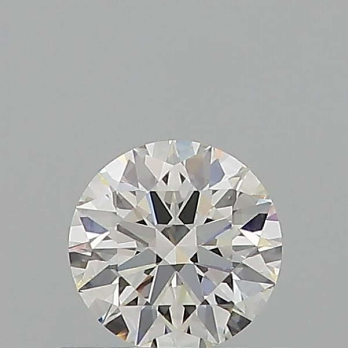 Certified Diamond GIA Carats 0.54 Color H Clarity VVS2  EX  EX  EX Fluorescence FNT Brown No Milky No EyeClean 100%