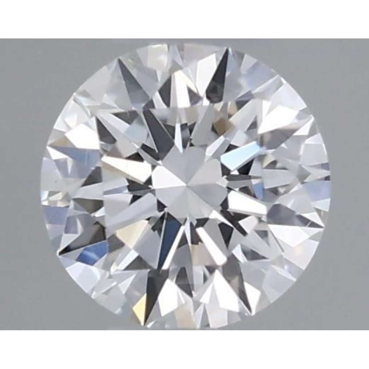 Certified Diamond GIA Carats 0.19 Color D Clarity VVS2  EX  EX  EX Fluorescence FNT Brown No Green No Milky No EyeClean 100%