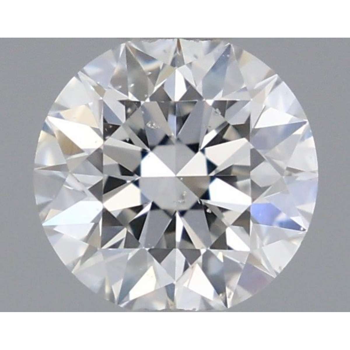 Certified Diamond GIA Carats 0.53 Color F Clarity SI1  EX  EX  EX Fluorescence NON Brown No Green No Milky No EyeClean 100%