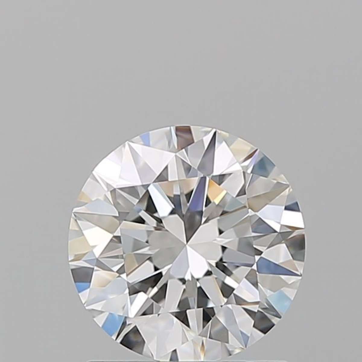 Certified Diamond GIA Carats 1.3 Color F Clarity VVS1  EX  EX  EX Fluorescence NON Brown No Milky No EyeClean 100%