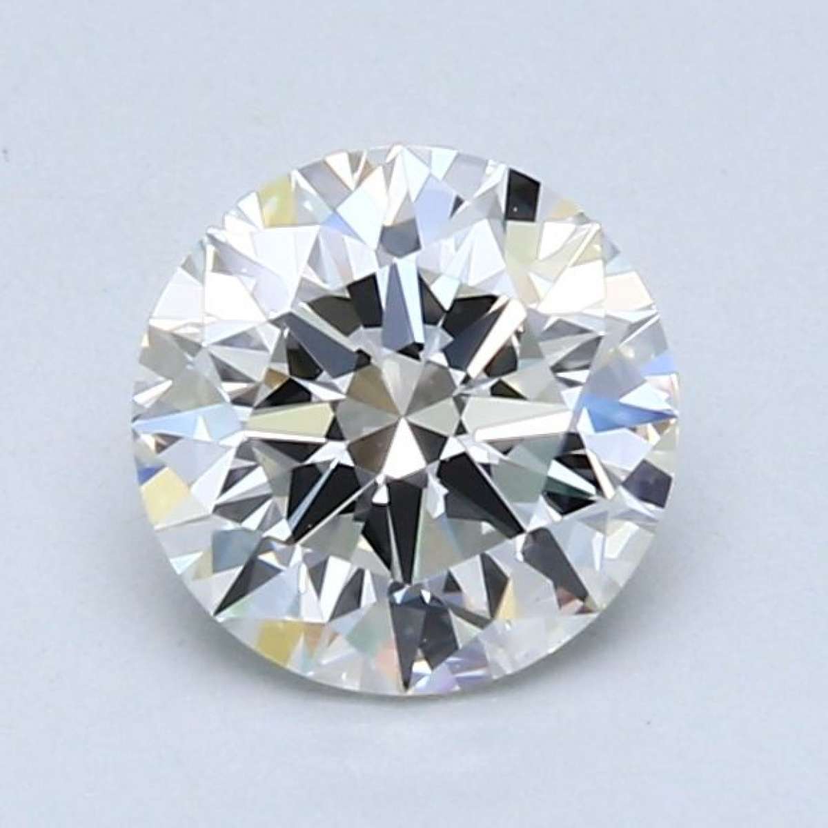 Certified Diamond GIA Carats 1.01 Color H Clarity VVS2  EX  EX  EX Fluorescence FNT Brown No Green No Milky No EyeClean 100%